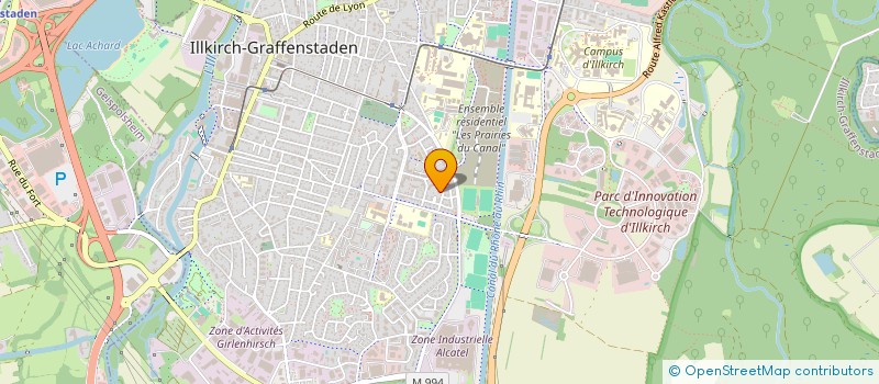 localisation de l'entreprise MONSIEUR PHILIPPE TRAG  ILLKIRCH-GRAFFENSTADEN