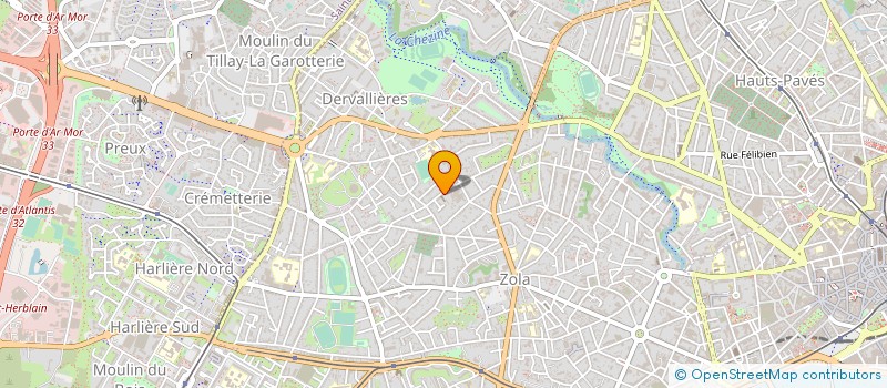 localisation de l'entreprise MONSIEUR PHILIPPE TREMBLAYE à NANTES