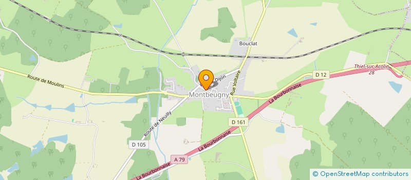 localisation de l'entreprise MONSIEUR PHILIPPE TREYVE  BESSAY-SUR-ALLIER