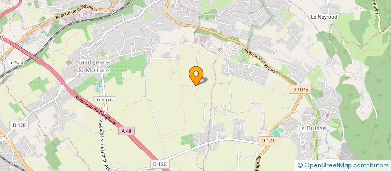 localisation de l'entreprise MONSIEUR PHILIPPE TREYVE  SAINT-JEAN-DE-MOIRANS