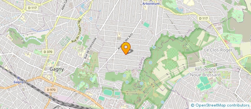 localisation de l'entreprise MONSIEUR PHILIPPE TRIOLLET  MONTFERMEIL