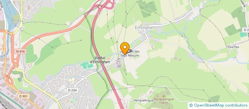 localisation de l'entreprise MONSIEUR PHILIPPE TRIPLET à ECHINGHEN