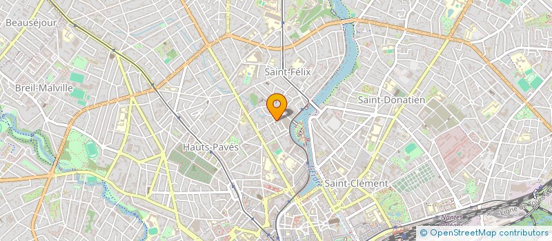 localisation de l'entreprise MONSIEUR PHILIPPE TRISTANT à NANTES