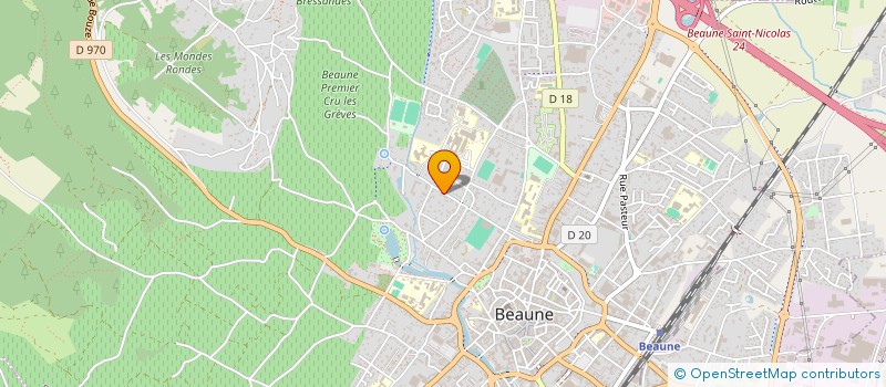 localisation de l'entreprise MONSIEUR PHILIPPE TROLLAT à BEAUNE