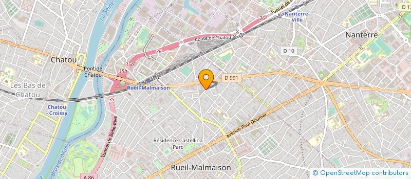 localisation de l'entreprise MONSIEUR PHILIPPE TROUCHE à RUEIL-MALMAISON