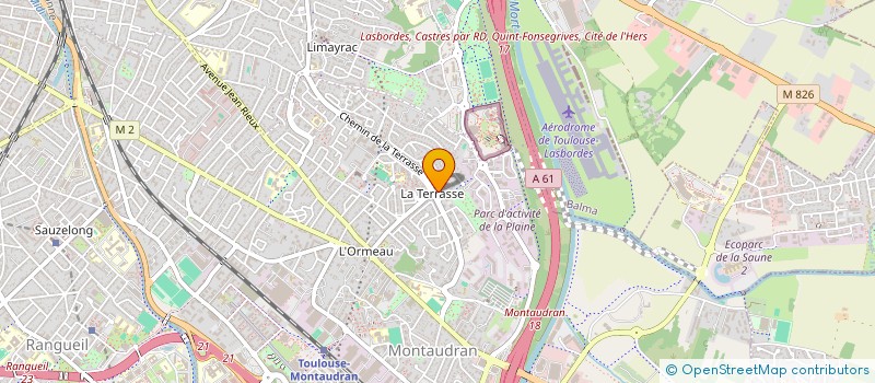 localisation de l'entreprise MONSIEUR PHILIPPE TROUDI à TOULOUSE