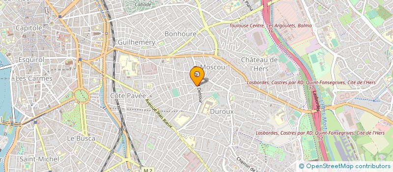 localisation de l'entreprise MONSIEUR PHILIPPE TROUIS à TOULOUSE