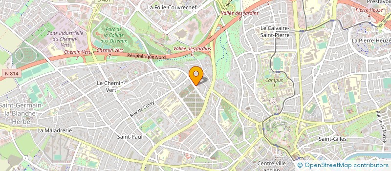 localisation de l'entreprise MONSIEUR PHILIPPE TROUSSIER à CAEN