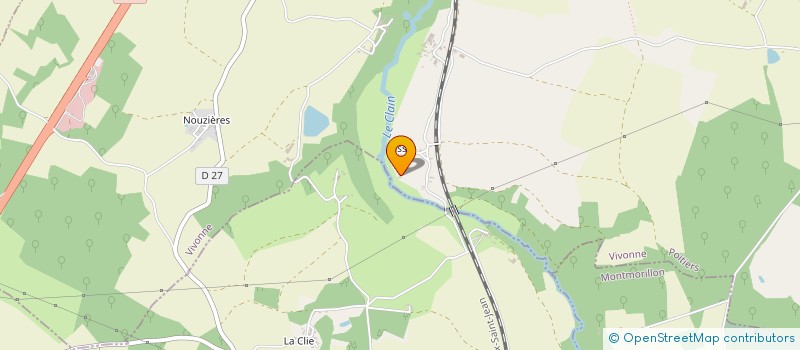 localisation de l'entreprise MONSIEUR PHILIPPE TROUVET  VIVONNE