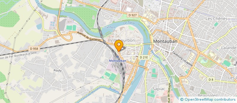 localisation de l'entreprise MONSIEUR PHILIPPE TRUIN à MONTAUBAN
