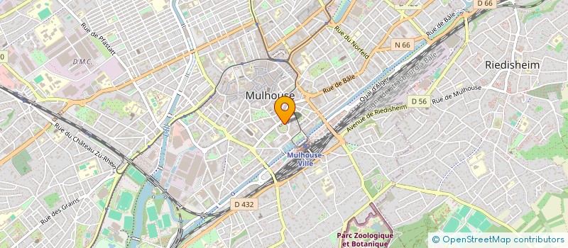 localisation de l'entreprise MONSIEUR PHILIPPE TRZEBIATOWSKI à MULHOUSE