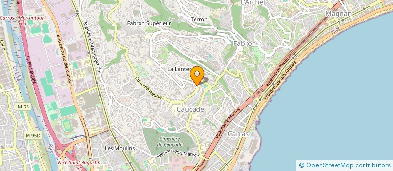 localisation de l'entreprise MONSIEUR PHILIPPE TUDISCO à NICE