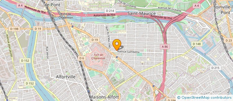 localisation de l'entreprise MONSIEUR PHILIPPE TUFFAL  MAISONS-ALFORT