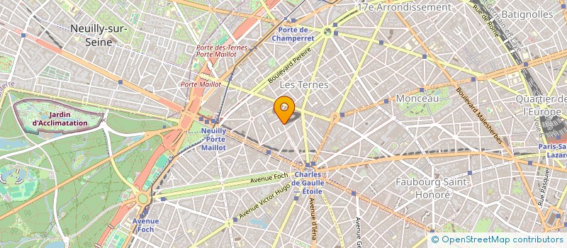 localisation de l'entreprise MONSIEUR PHILIPPE TULLIO  LEVALLOIS-PERRET