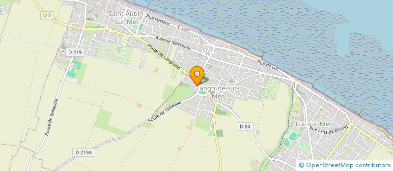 localisation de l'entreprise MONSIEUR PHILIPPE TURBAN  LANGRUNE-SUR-MER