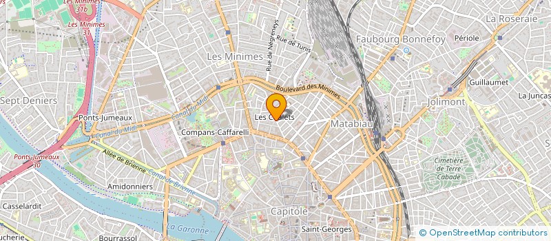 localisation de l'entreprise MONSIEUR PHILIPPE TURBLIN  TOULOUSE