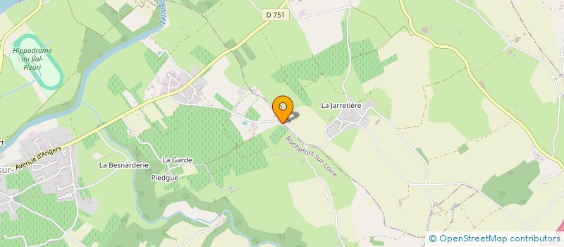 localisation de l'entreprise MONSIEUR PHILIPPE TURC  ROCHEFORT-SUR-LOIRE