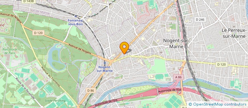 localisation de l'entreprise MONSIEUR PHILIPPE TURMOND à NOGENT-SUR-MARNE