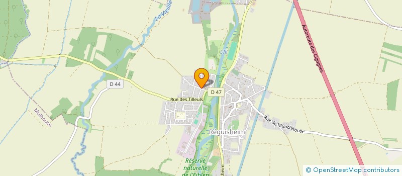 localisation de l'entreprise MONSIEUR PHILIPPE UMHAUER  REGUISHEIM