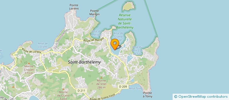 localisation de l'entreprise MONSIEUR PHILIPPE UNGARELLI à SAINT BARTHELEMY