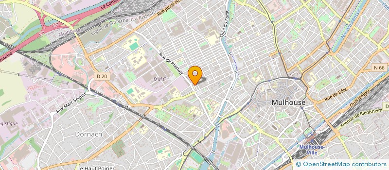 localisation de l'entreprise MONSIEUR PHILIPPE UNTEREINER  MULHOUSE