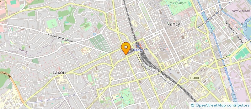 localisation de l'entreprise MONSIEUR PHILIPPE URBAIN  NANCY