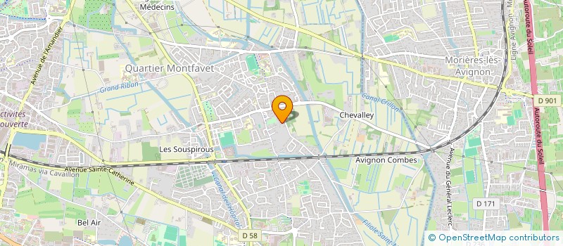 localisation de l'entreprise MONSIEUR PHILIPPE URWEILLER  AVIGNON