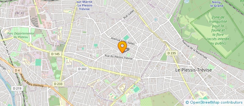 localisation de l'entreprise MONSIEUR PHILIPPE VACASSIN à CHAMPIGNY-SUR-MARNE