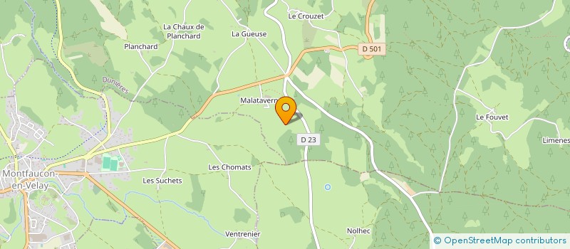 localisation de l'entreprise MONSIEUR PHILIPPE VACHER  RIOTORD