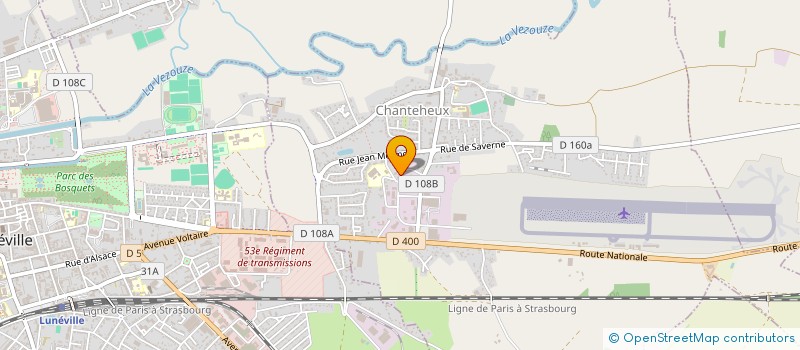 localisation de l'entreprise MONSIEUR PHILIPPE VAINGRE  CHANTEHEUX