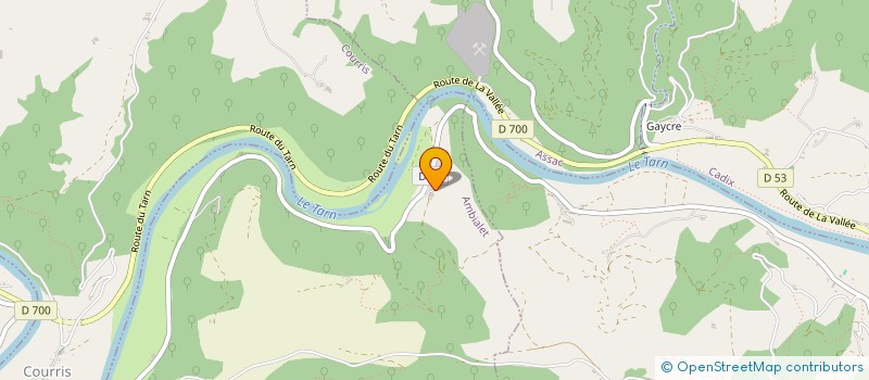 localisation de l'entreprise MONSIEUR PHILIPPE VALAT  AMBIALET