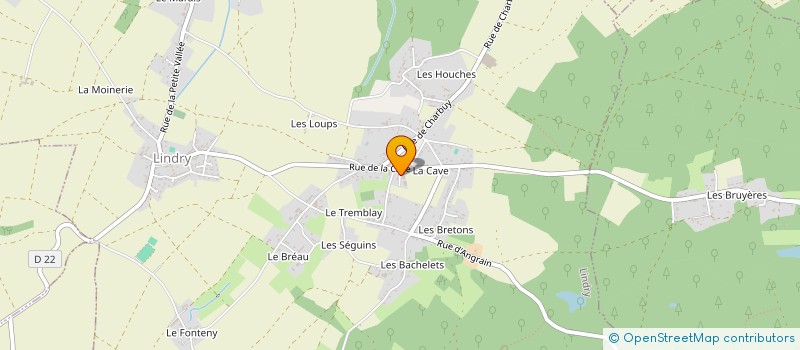localisation de l'entreprise MONSIEUR PHILIPPE VALENDRU à CLAMECY