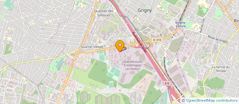localisation de l'entreprise MONSIEUR PHILIPPE VALENTI  GRIGNY