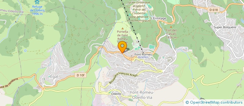 localisation de l'entreprise MONSIEUR PHILIPPE VALERA à FONT-ROMEU-ODEILLO-VIA