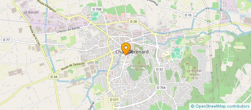 localisation de l'entreprise MONSIEUR PHILIPPE VALERO à CHATEAURENARD