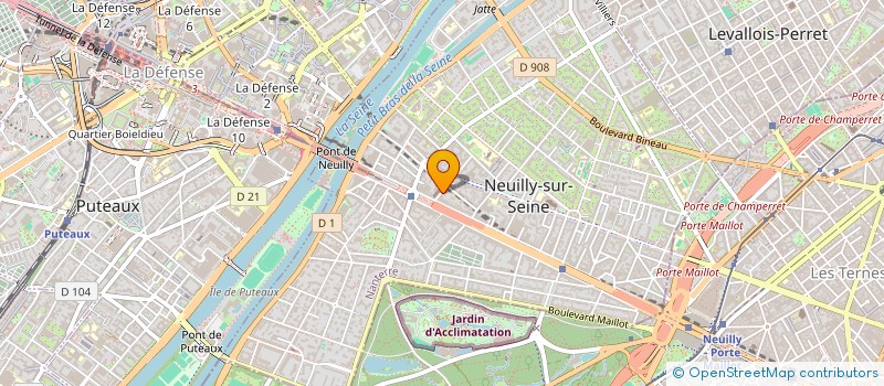 localisation de l'entreprise MONSIEUR PHILIPPE VALLEE à NEUILLY-SUR-SEINE