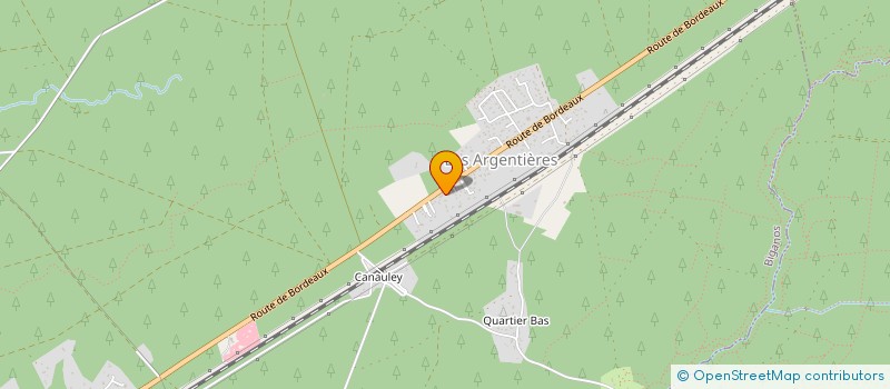 localisation de l'entreprise MONSIEUR PHILIPPE VALLEE  BIGANOS