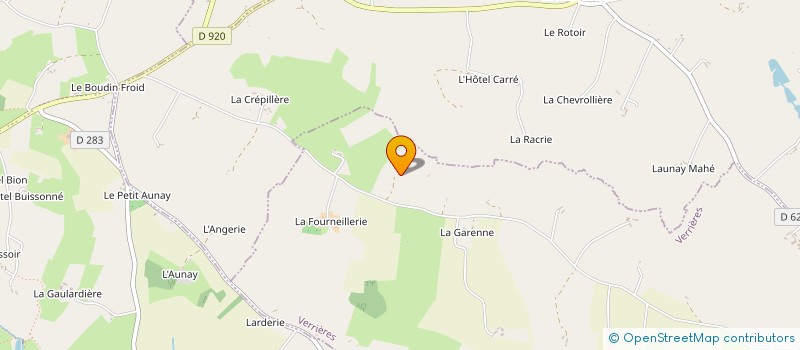 localisation de l'entreprise MONSIEUR PHILIPPE VALLEE à VERRIERES