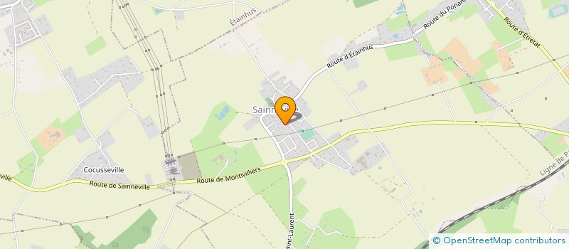 localisation de l'entreprise MONSIEUR PHILIPPE VALLET à SAINNEVILLE