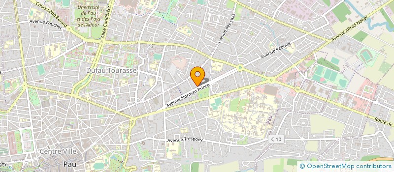 localisation de l'entreprise MONSIEUR PHILIPPE VALLIEZ à PAU