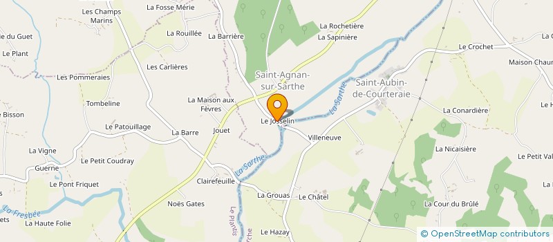 localisation de l'entreprise MONSIEUR PHILIPPE VALLIQUET à SAINT-JULIEN-SUR-SARTHE