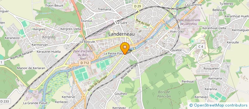localisation de l'entreprise MONSIEUR PHILIPPE VAN ACKER à LANDERNEAU