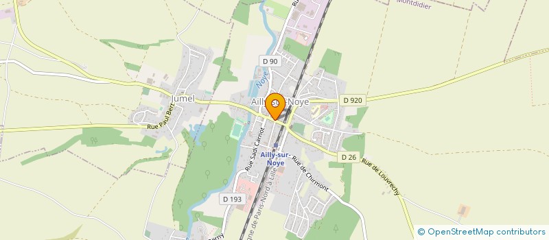 localisation de l'entreprise MONSIEUR PHILIPPE VAN DE MOORTELE  AILLY-SUR-NOYE