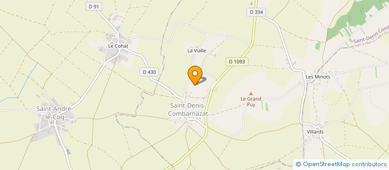 localisation de l'entreprise MONSIEUR PHILIPPE VAN DEN BIESEN  MUR-SUR-ALLIER