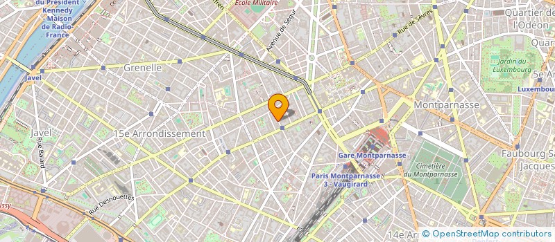 localisation de l'entreprise MONSIEUR PHILIPPE VANAISE  PARIS