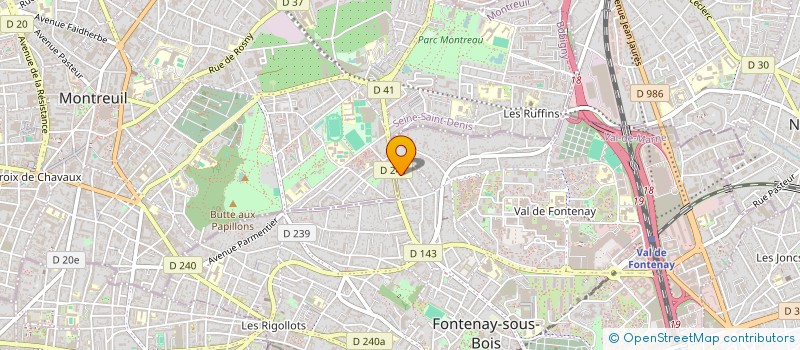 localisation de l'entreprise MONSIEUR PHILIPPE VANDAELE à FONTENAY-SOUS-BOIS
