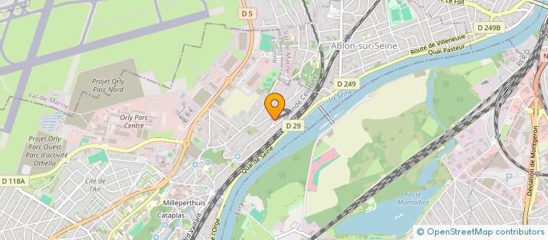 localisation de l'entreprise MONSIEUR PHILIPPE VANDAME à ATHIS-MONS