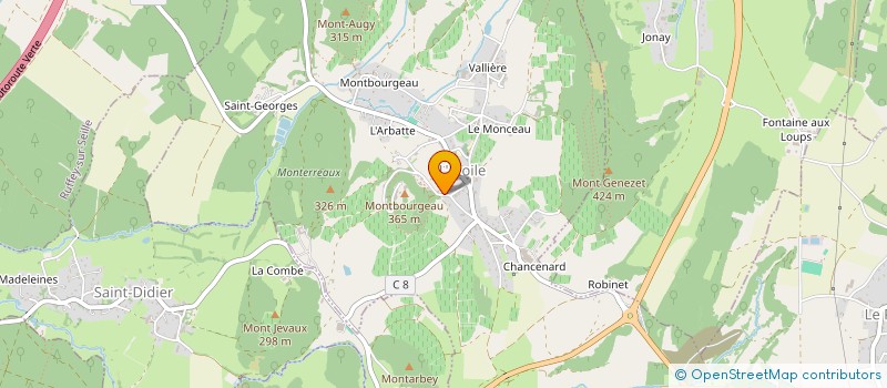 localisation de l'entreprise MONSIEUR PHILIPPE VANDELLE  L'ETOILE