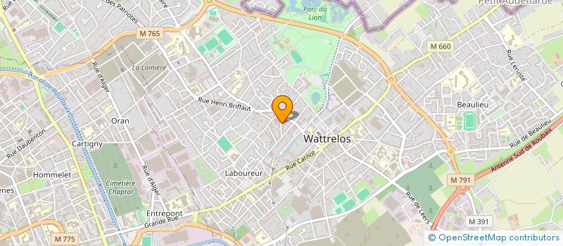 localisation de l'entreprise MONSIEUR PHILIPPE VANDUYNSLAEGER  LILLE