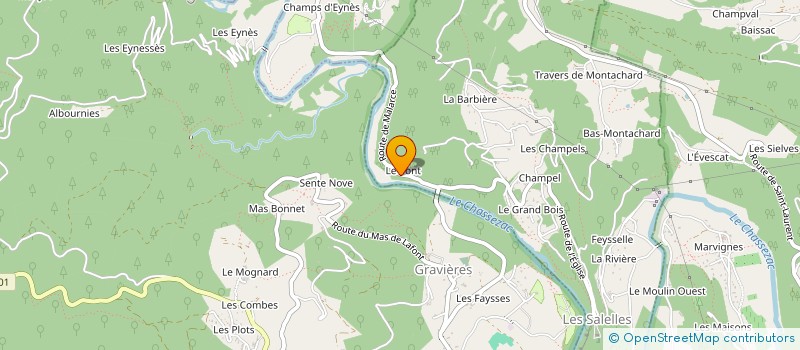 localisation de l'entreprise MONSIEUR PHILIPPE VANGHELUWE  LES SALELLES